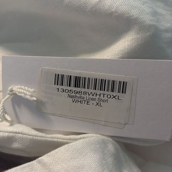 Reformation Nashville Linen Shorts NWT XL - Picture 5 of 5